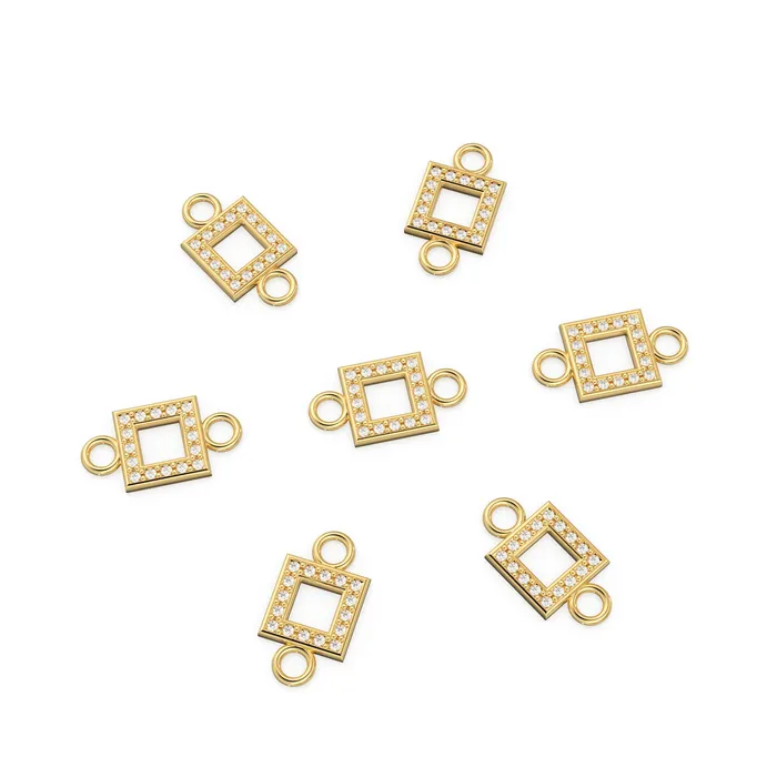 Necklaces Jalvi Co 14k Solid Gold Diamond Square Connector Dainty Brilliant Diamond Connector Diamond Spacer Labour Day Sale Necklaces Jalvi Co 14k Solid Gold Diamond Square Connector Dainty Brilliant Diamond Connector Diamond Spacer Labour Day Sale