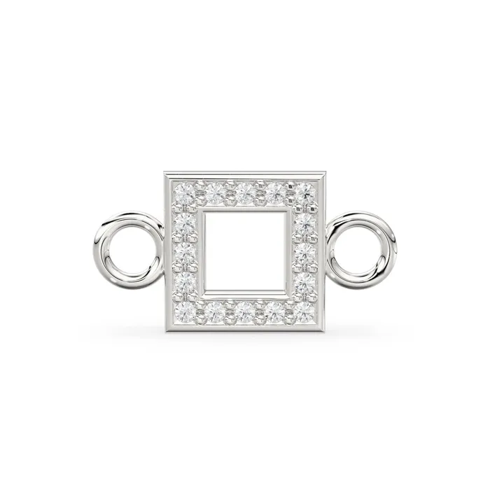 Necklaces Jalvi Co 14k Solid Gold Diamond Square Connector Dainty Brilliant Diamond Connector Diamond Spacer Labour Day Sale Necklaces Jalvi Co 14k Solid Gold Diamond Square Connector Dainty Brilliant Diamond Connector Diamond Spacer Labour Day Sale