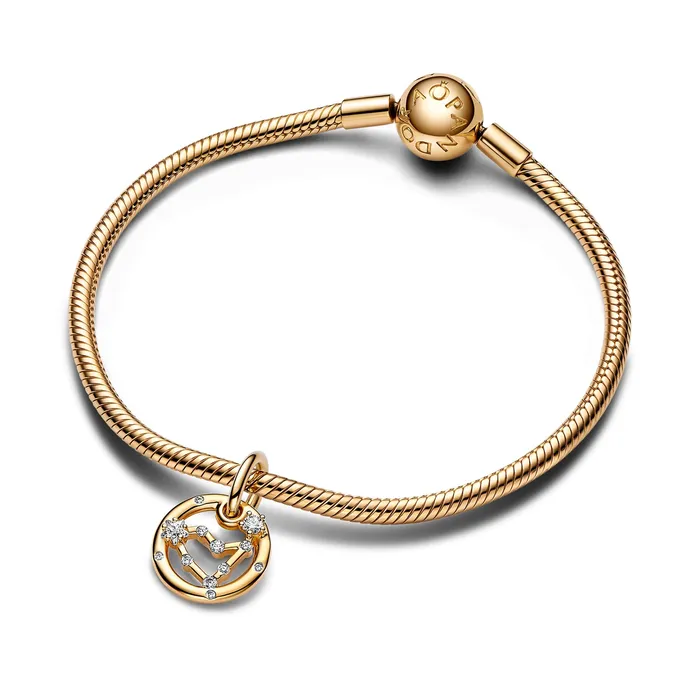 Charm Necklaces Pandora Capricorn Zodiac Dangle Charm