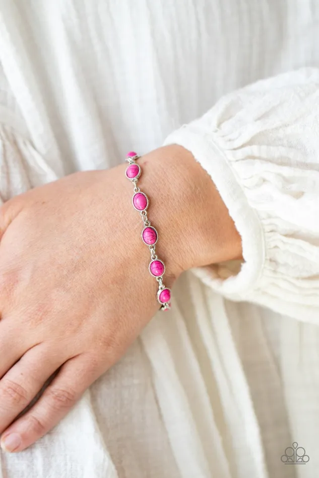 Paparazzi Accessories Necklaces Sahara Safari Pink Necklace Jewelry by Bretta