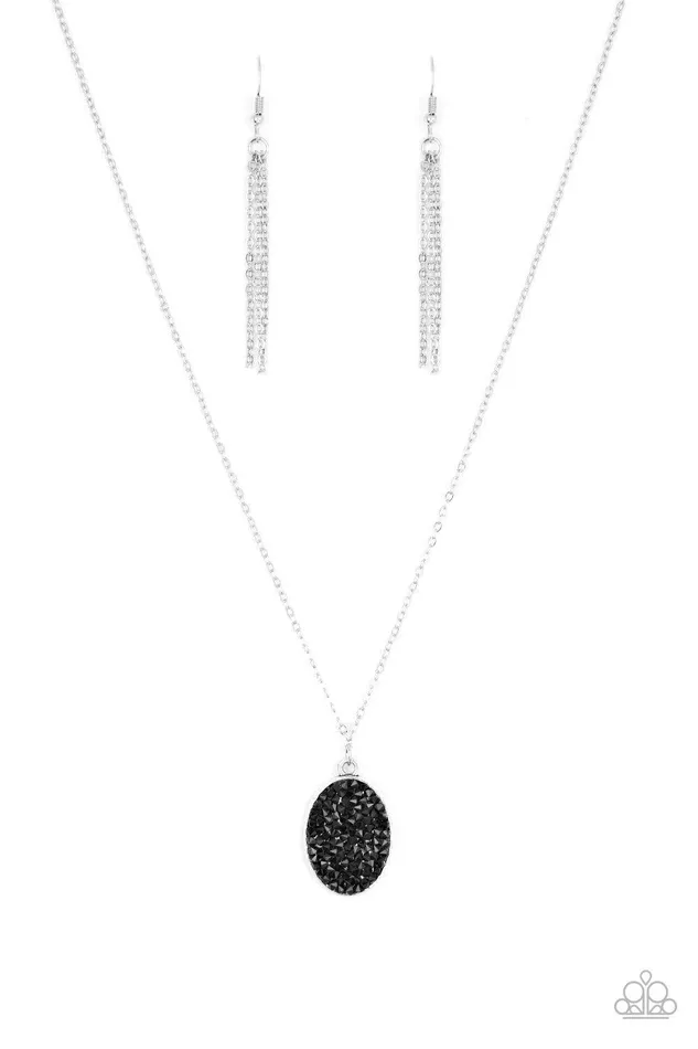 Paparazzi Accessories StarCrossed Stargazer Black Necklace Jewelry by Bretta Necklaces