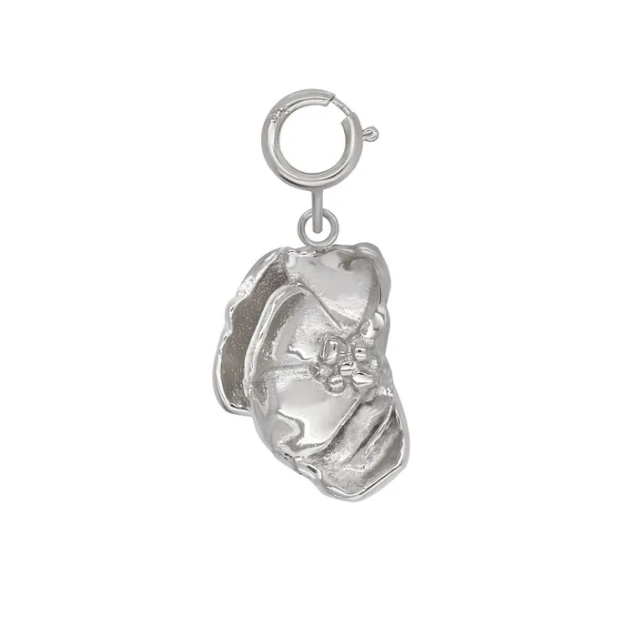 Half Peony Charm acemijewelry Charm Necklaces
