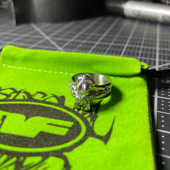 Personal Fears Chained Up Bondage Ring Rings