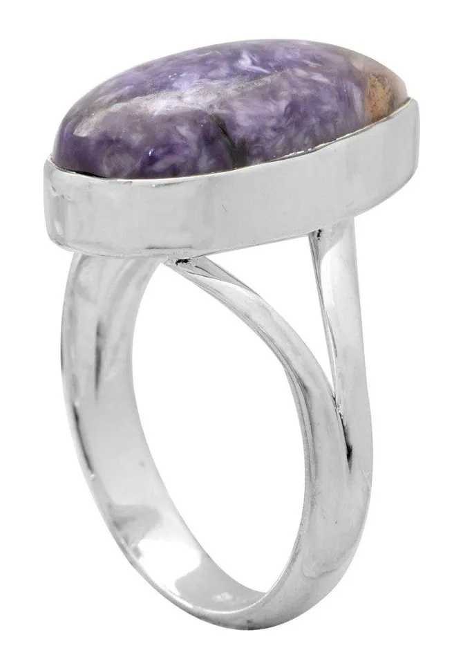 Rings Chaorite Solid 925 Sterling Silver Gemstone Ring YoTreasure