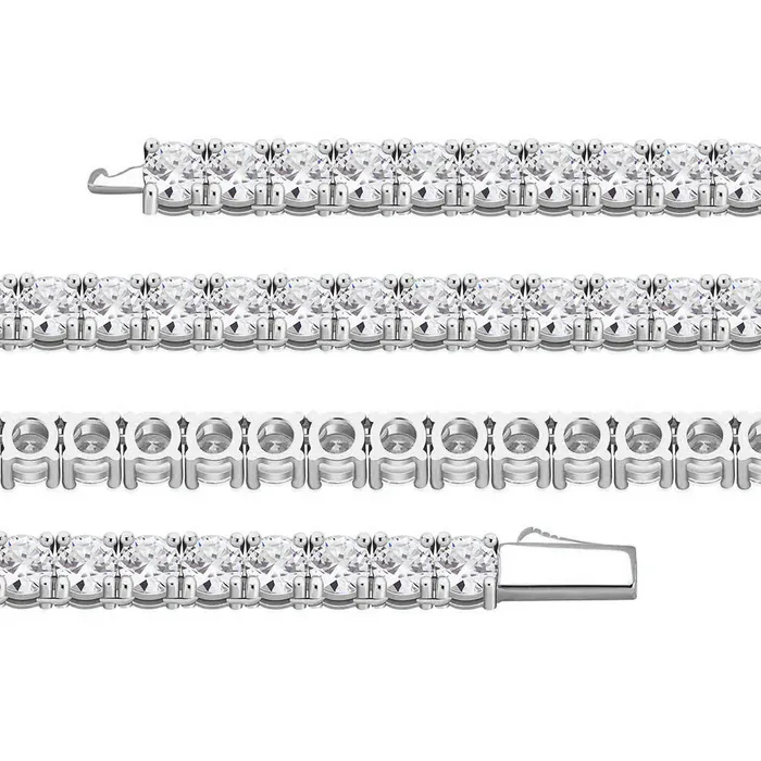Bracelets The Icetruck VVS Moissanite Tennis Bracelet in 925 Silver Bracelets The Icetruck VVS Moissanite Tennis Bracelet in 925 Silver