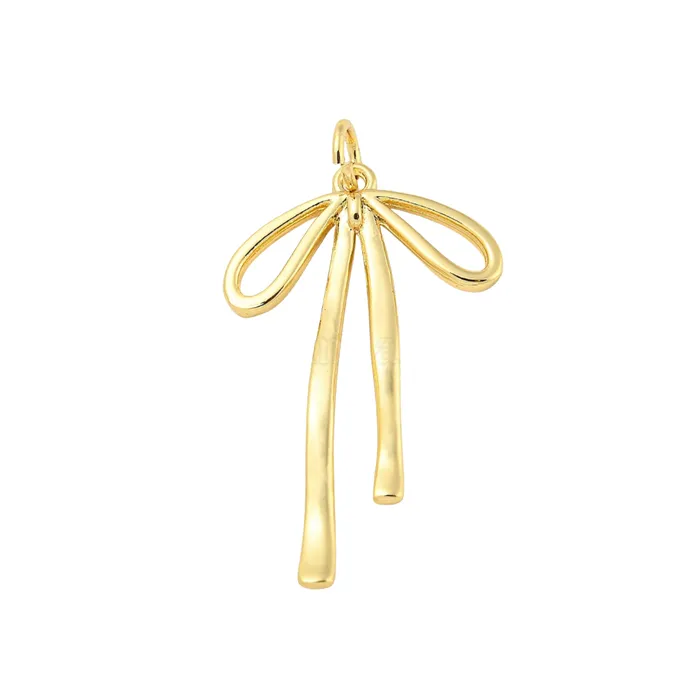 Charm Necklaces Bow charm pau jewelry