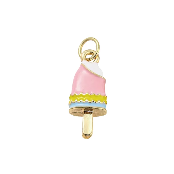 Charm Necklaces Ice cream pop charm pau jewelry