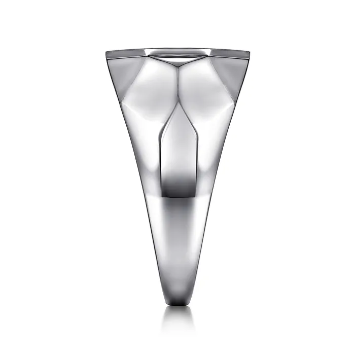 Gabriel Sterling Silver Black Spinel Ring GABRIEL CO Rings Gabriel Sterling Silver Black Spinel Ring GABRIEL CO Rings