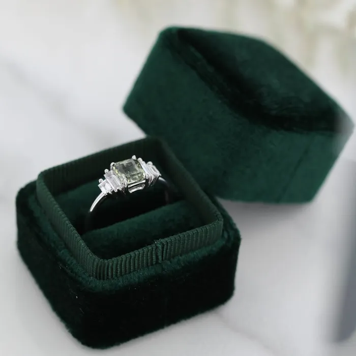 Rings VENVS The Phoenix 14k White Size 625 Stone MOS134 Green Ring Box Custom Engraving 0 Rings VENVS The Phoenix 14k White Size 625 Stone MOS134 Green Ring Box Custom Engraving 0