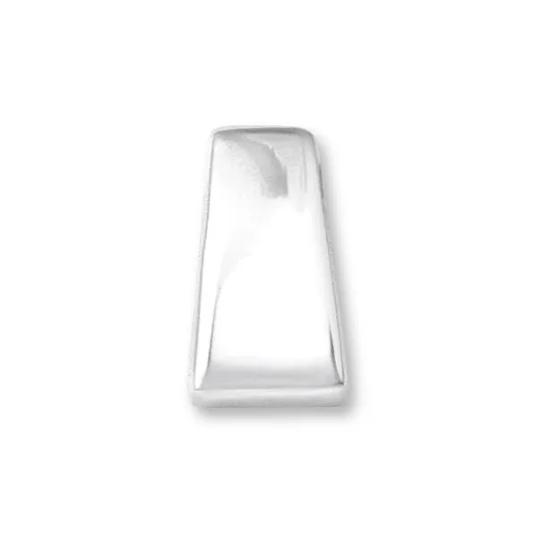 Teeda Charm Necklaces P1170 Trapezoid Slider Charm